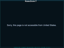 Tablet Screenshot of kozec.com